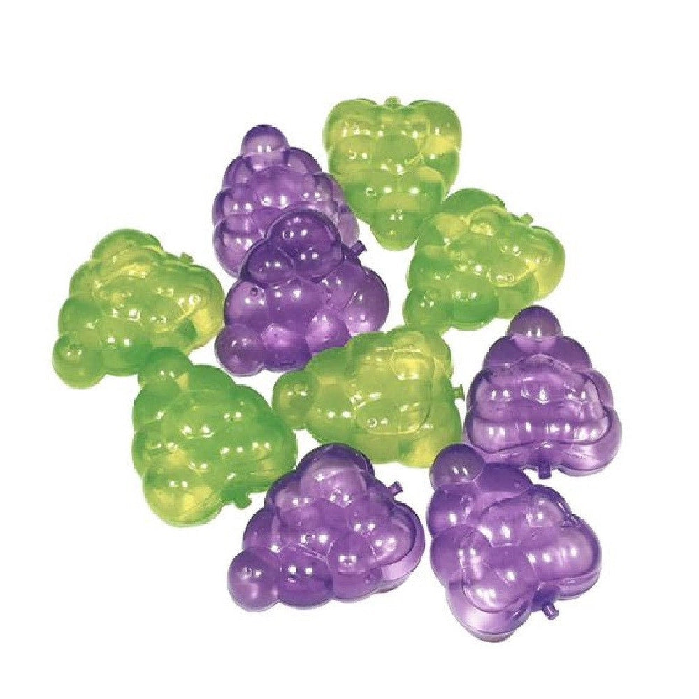 Trade Shop - Cubetti Di Ghiaccio Finto Colorati Freezer Cocktail Riutilizzabili Grappoli Uva -