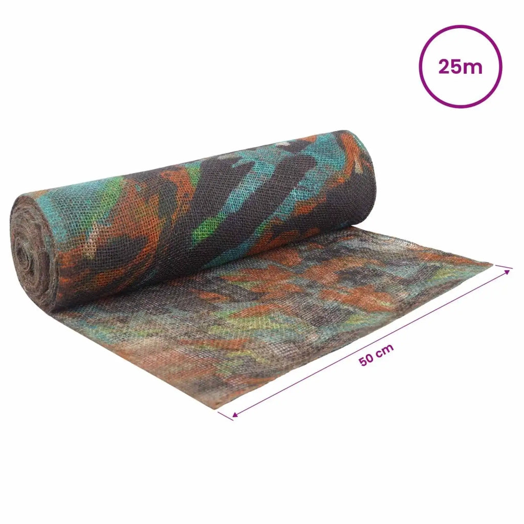 Rotolo di Juta 50 x 2500 cm Mimetico 42012080