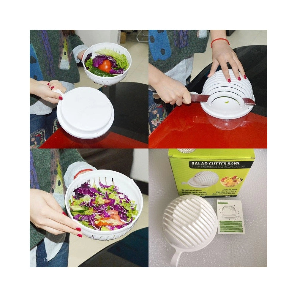 Trade Shop - Affettatutto Frutta Verdura Taglia Trita Sminuzza Affetta Insalata Frutta -