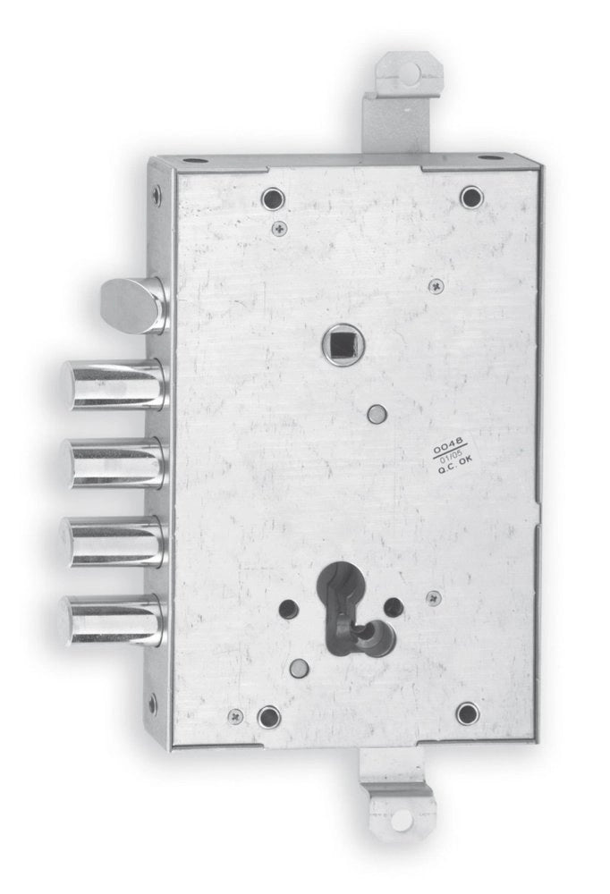 1pz iseo serratura porte blindate art. 668gf (cisa) interasse catenacci 28mm cod:ferx.11083