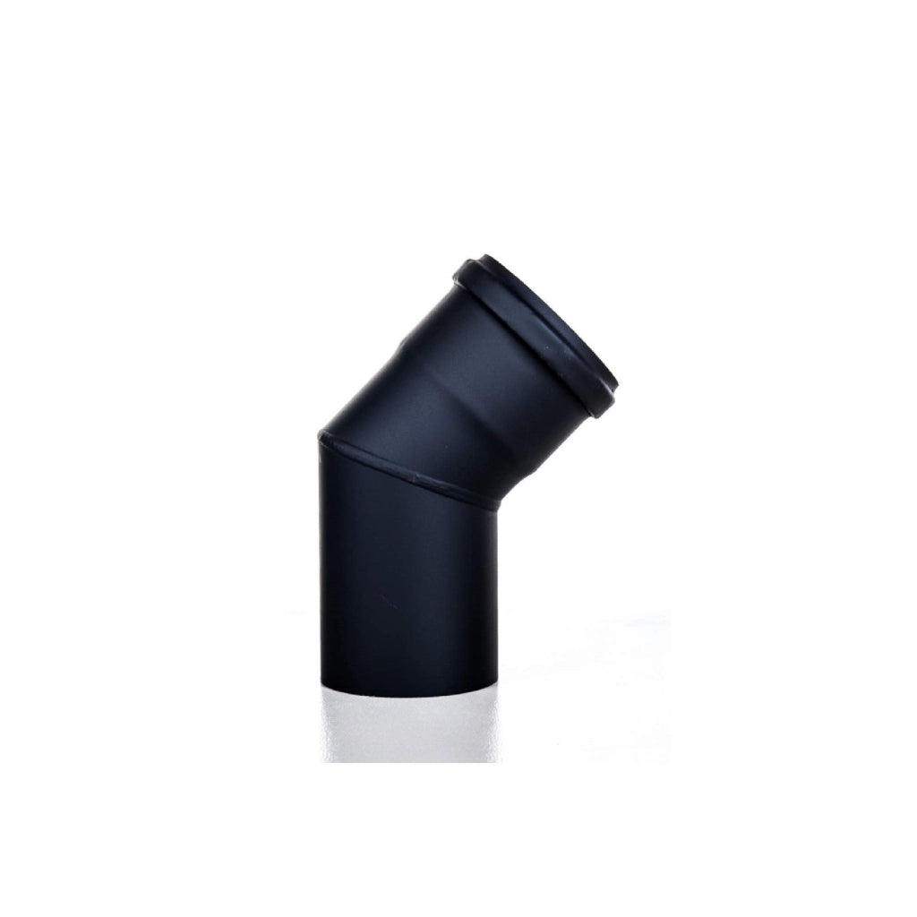 Tubi acciaio pellet 80 mm accessori stufa cm25 50 100curva45°90°T rosone condensa GOMITO 45° MF 80 MM