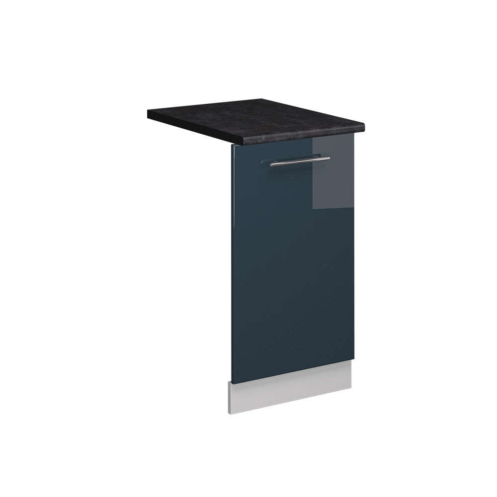 Vicco Pannello frontale della lavastoviglie Blu scuro lucido 45 cm , PL Antracite