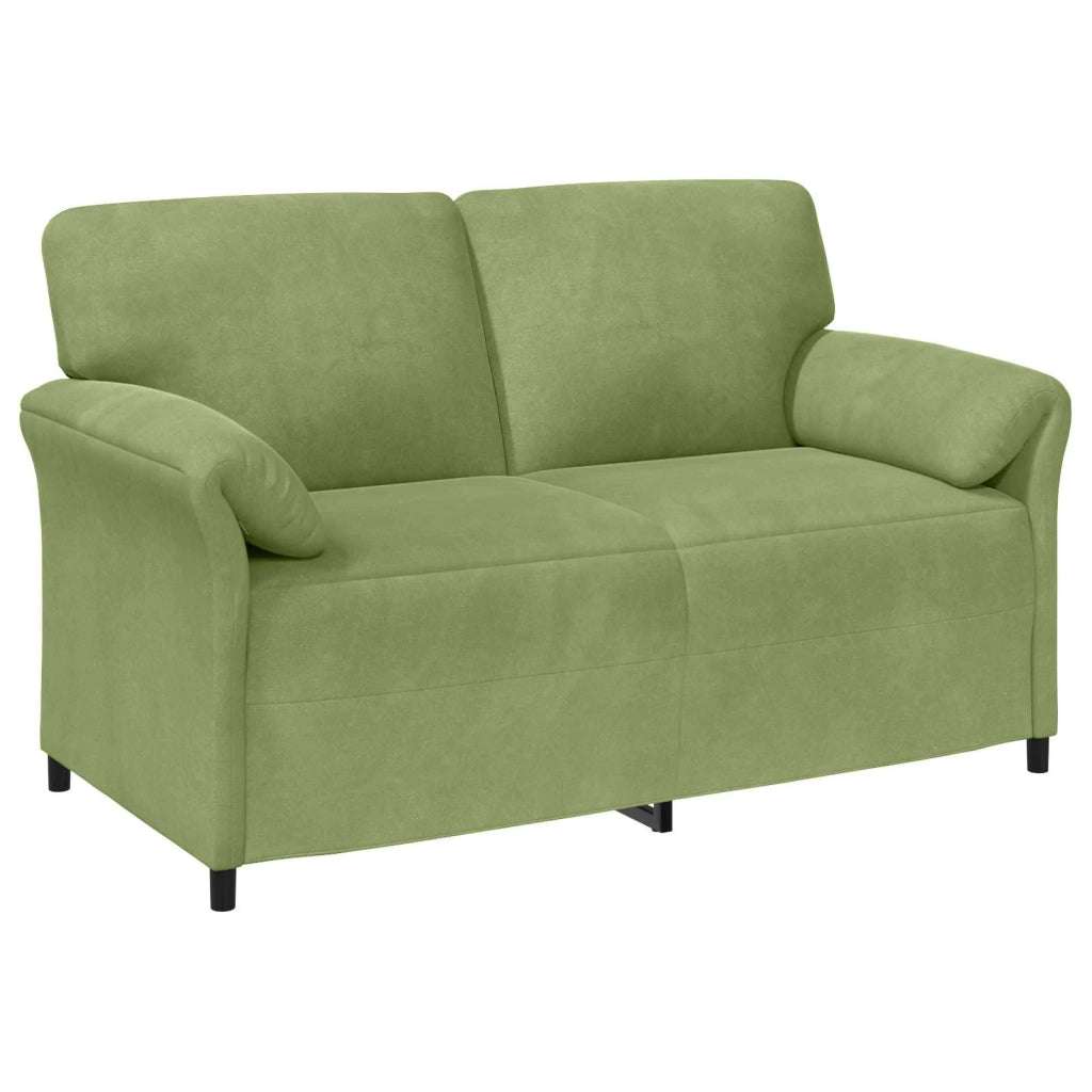 Set di divani 2 pz Verde chiaro Velluto 3424902