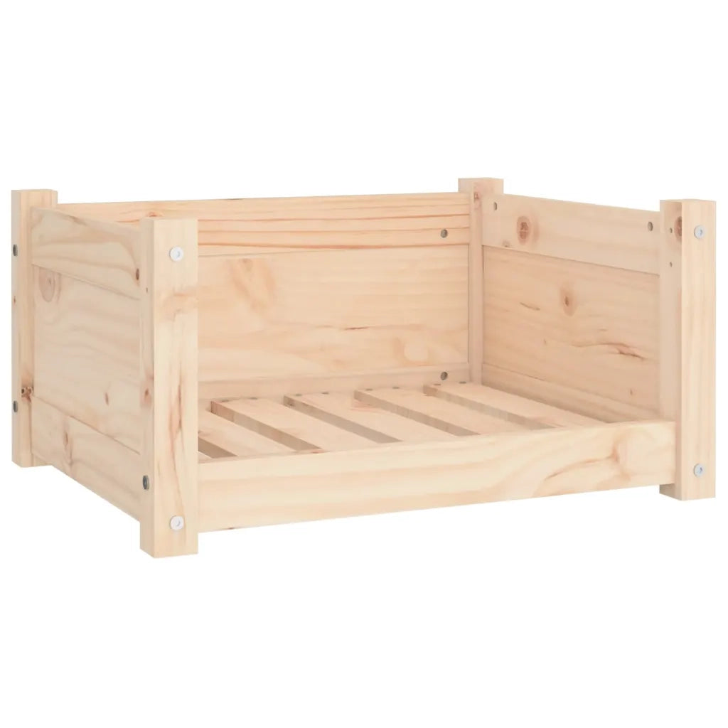 Letto per cani 55,5x45,5x28 cm in legno massello di pino CFW6433938