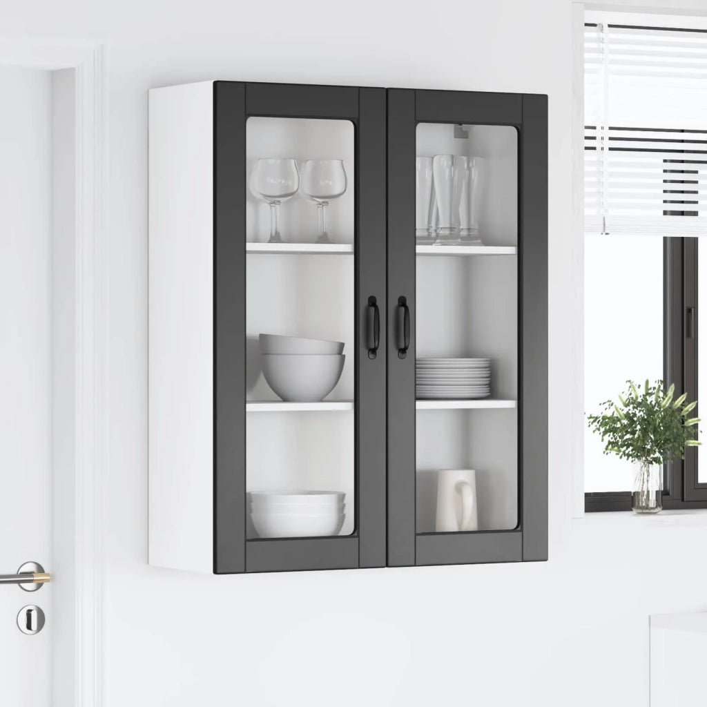 Pensile cucina Lucca Nero 80 x 31 x 100 cm Legno ingegnerizzato 885156