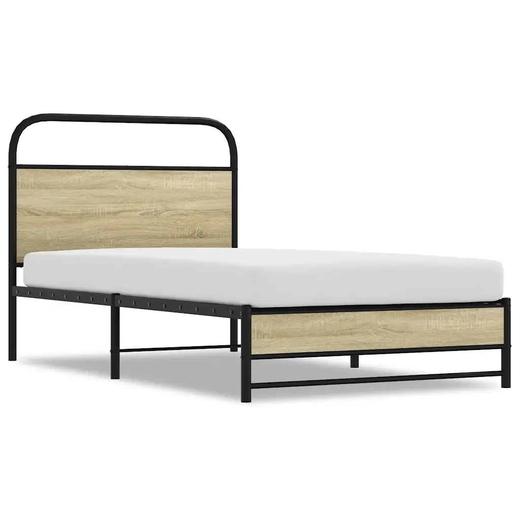 Giroletto senza Materasso Rovere Sonoma 107x203cm in Truciolato 4100424