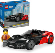 LEGO City Supercar EV - Modello di Auto da Corsa Giocattolo - Macchina con Minifigure Pilota ,Eta 5+