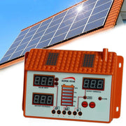 Trade Shop - Regolatore Di Carica Per Pannello Solare 12-24v 50 60a Controller Per Ricarica -     -60 Ampere  -