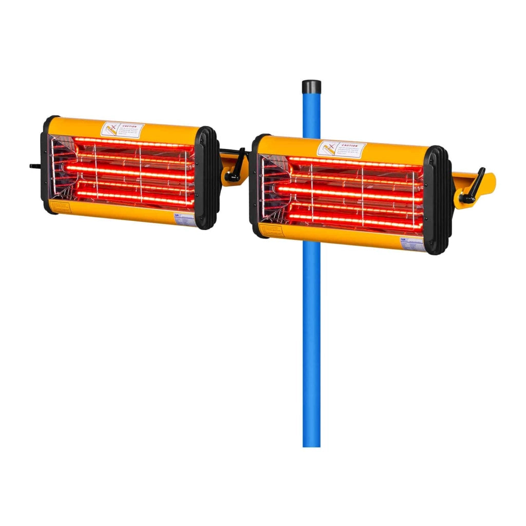 Lampada a infrarossi per carrozzeria - 2200 watt - 2 emettitori 14_0006453