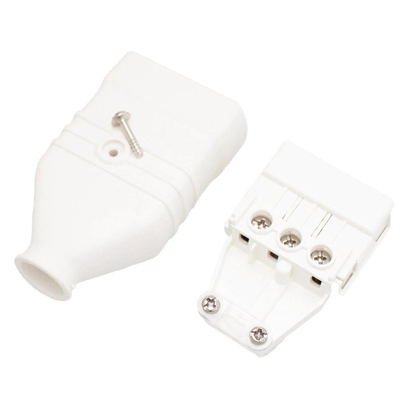 Presa Antischiacciamento 2P+T In PVC Bipasso 10/16A 250V Bianco