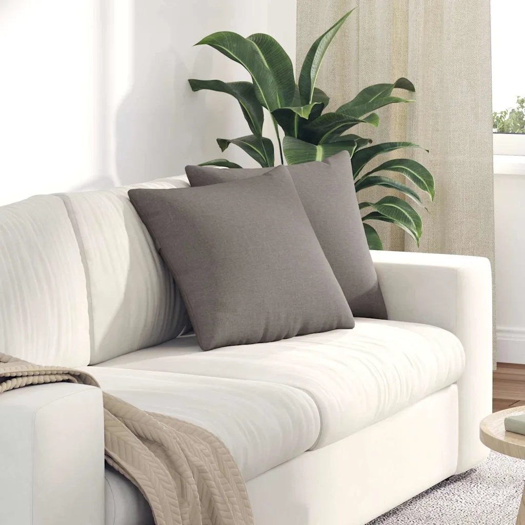 Cuscini da Divano 2 pz-Set di 2 Cuscini per Sofa Talpa 45 x 45 cm Tessuto 357111