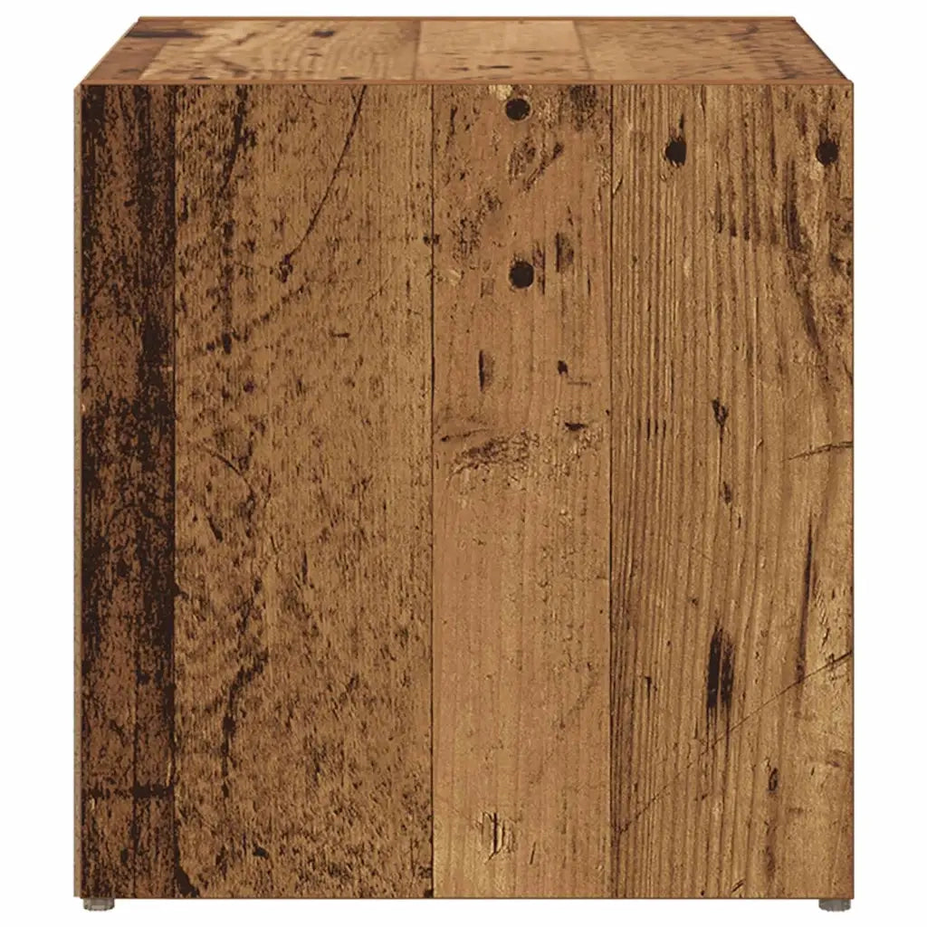vidaXL Mobile TV 4 pcs Marrone 37 x 35 x 37 cm Legno multistrato
