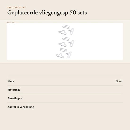 Set di Clip per Cintura 50 pezzi - Clip per Cintura Adattabile - Chiusura a Gancio - Cinturino - Cinturino per Cravatta - Clip per Cintura - Diametro Interno 20mm in Acciaio Inossidabile