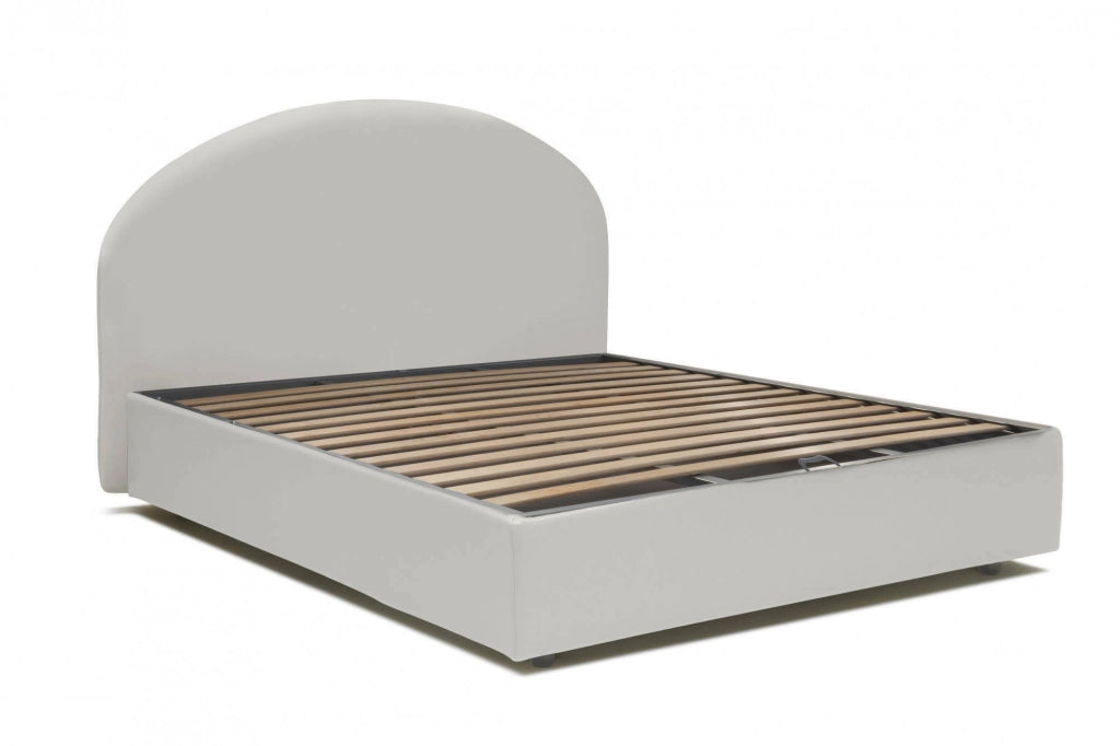 Letto Matrimoniale Adelfia, Letto Matrimoniale Materasso Incluso Made in Italy, Bianco