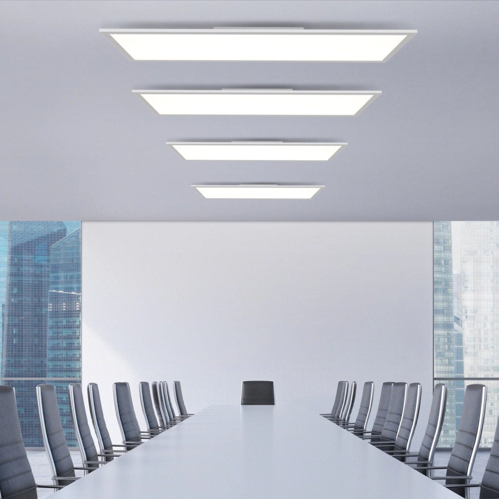 ZMH Lampada da soffitto plafoniera LED bianca dimmerabile telecomando per soggiorno ufficio
