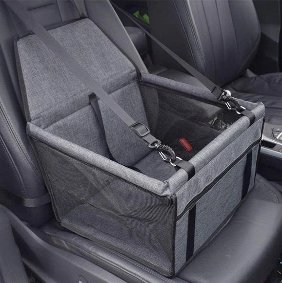 Sedile per cani, nuova seduta per animali acqua impermeabile, respirante, automatica, sicura, booster per animali, autoabbracciante, lavabile, tasca per animali per auto in Oxford stoffa ghiacciata.