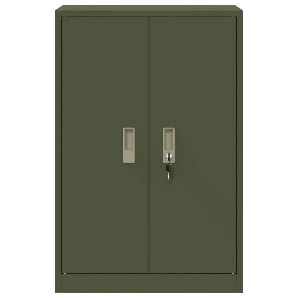 Armadio Verde oliva 60 x 40 x 90 cm Acciaio 891728