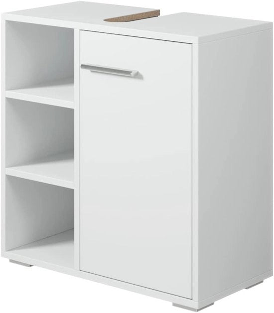 Wastafello Sotto Cassetta Con Apertura - Lavandino Cassetta - Mobili Bagno - Bianco