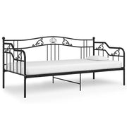Divano letto | Sof¨¤ letto | Letto singolo Telaio Nero in Metallo 90x200 cm