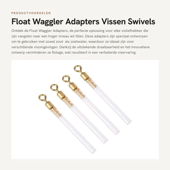 Adattatori per Waggle Float - Sfere di Scambio per Pesca - Riducono la Flottazione - Dimensione S - Accessori per la Pesca - Ideali per la Pesca in Acqua Salata e Dolce - Specifiche Tecniche: ...