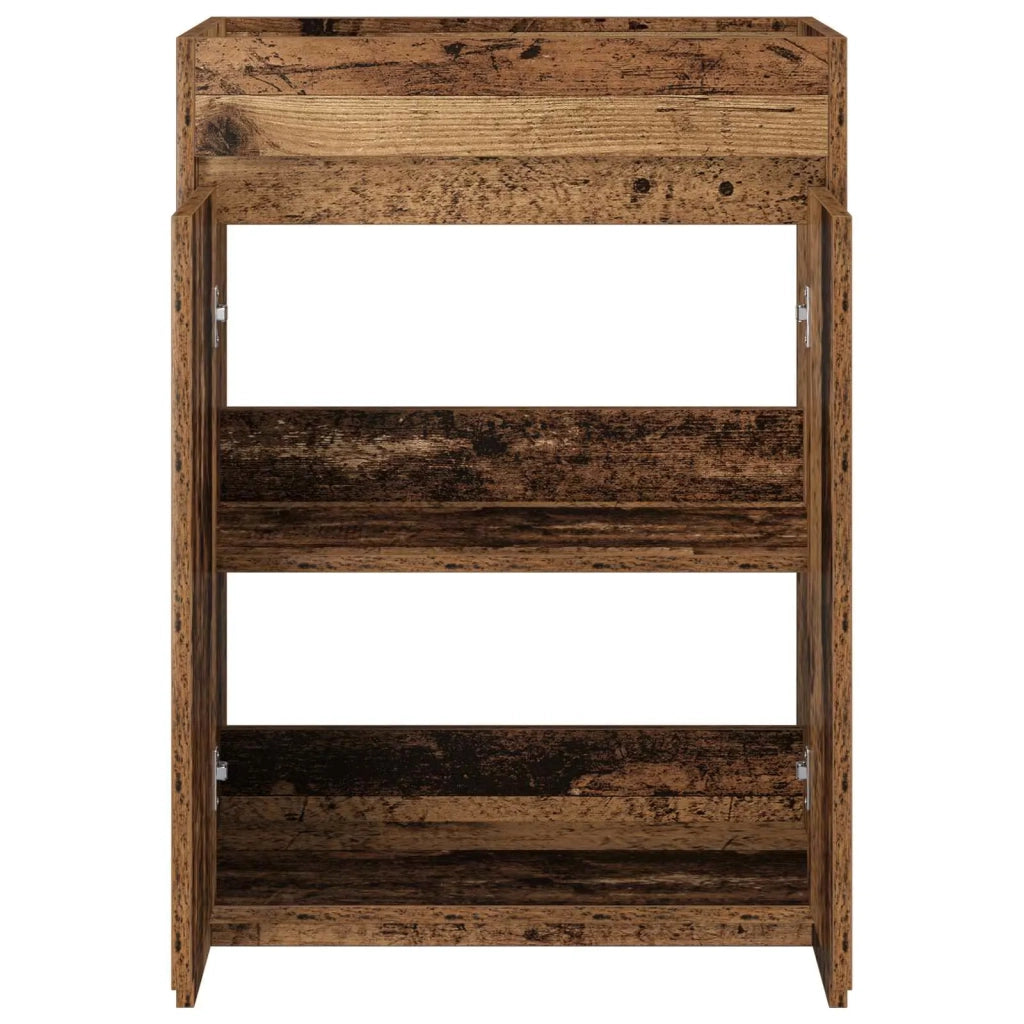 Mobiletto da Bagno Sotto Lavabo Legno antico 56 x 37,5 x 81 cm