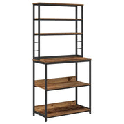 Mensola da cucina Legno vecchio 80 x 40 x 168 cm CFW8611374
