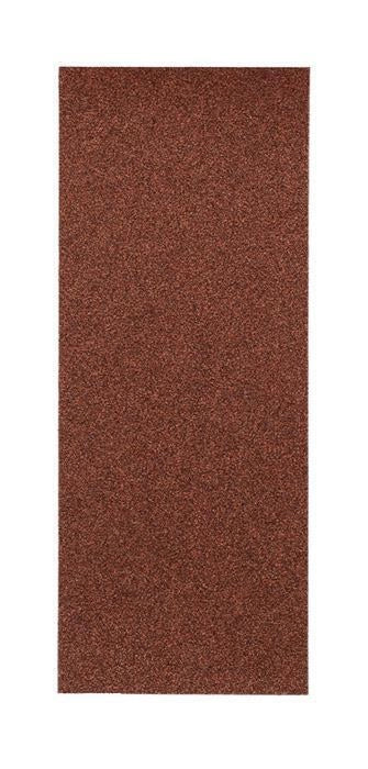 KWB 815180 Strisce Abrasive Carta Abrasiva Legno Metallo 93x230 mm Grana 180 Corindone 10 pz colore Marrone