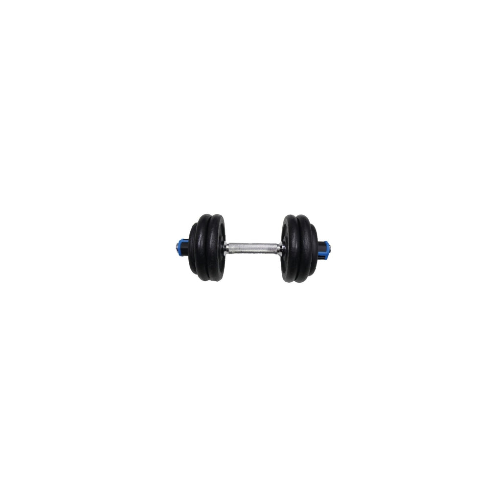 Set barre + manubri 50 KG - FITLIFE - Acciaio - Tutto incluso ( barre, dischi, tappi )