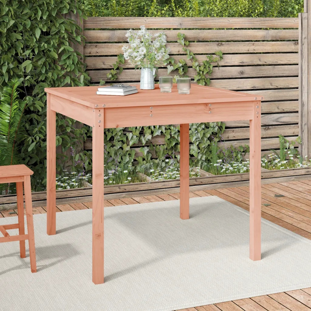 Tavolo da Giardino 82,5x82,5x76 cm in Legno Massello di Douglas 823967
