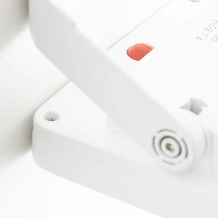 Applique da esterno - BRILLIANT - LUTON - LED e solare - Rilevatore di movimento - Plastica e metallo - 4 W - Bianco