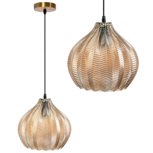 Lampada Da Soffitto Di Vetro Retro APP893-1CP