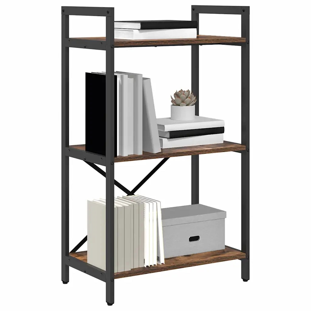 Libreria 3 livelli 56 x 34 x 96 cm Legno ingegnerizzato 883876