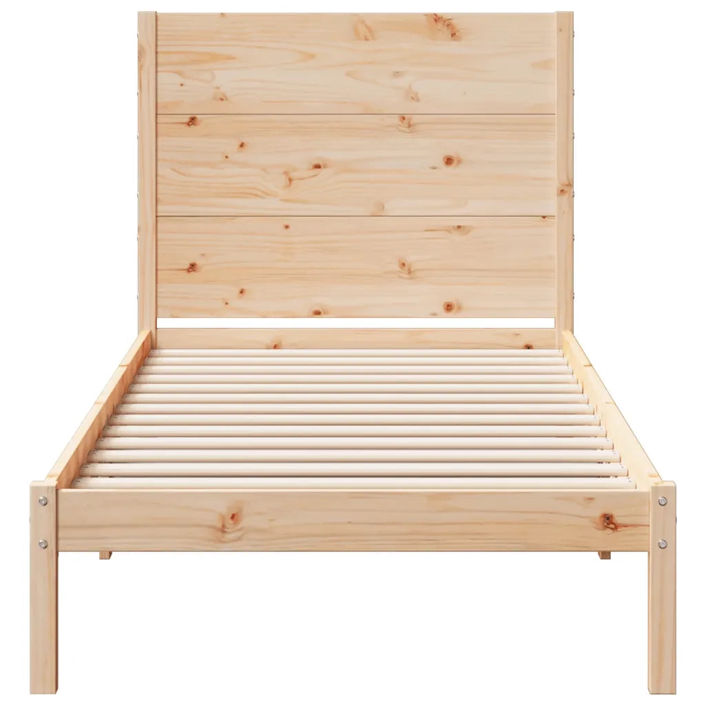 Giroletto Extra Lungo senza Materasso 100x210 cm Legno Massello