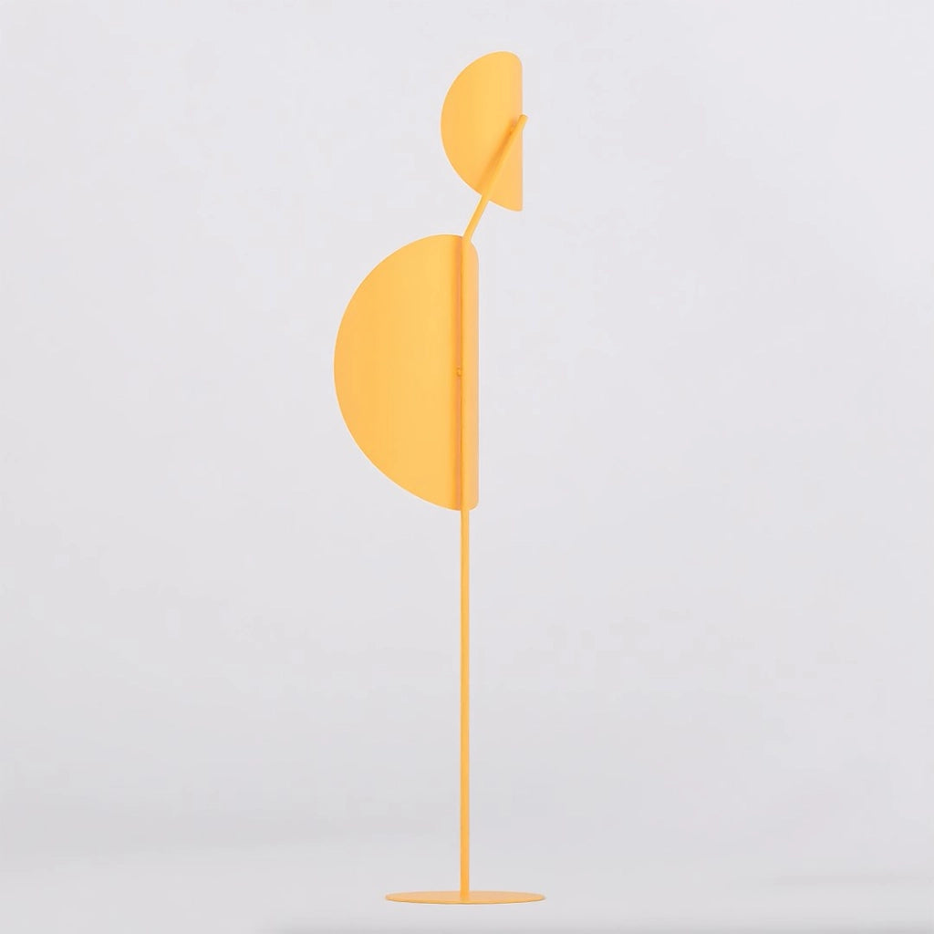 Lampada da terra DELULU arancio/bianca design 2xG9 Emibig