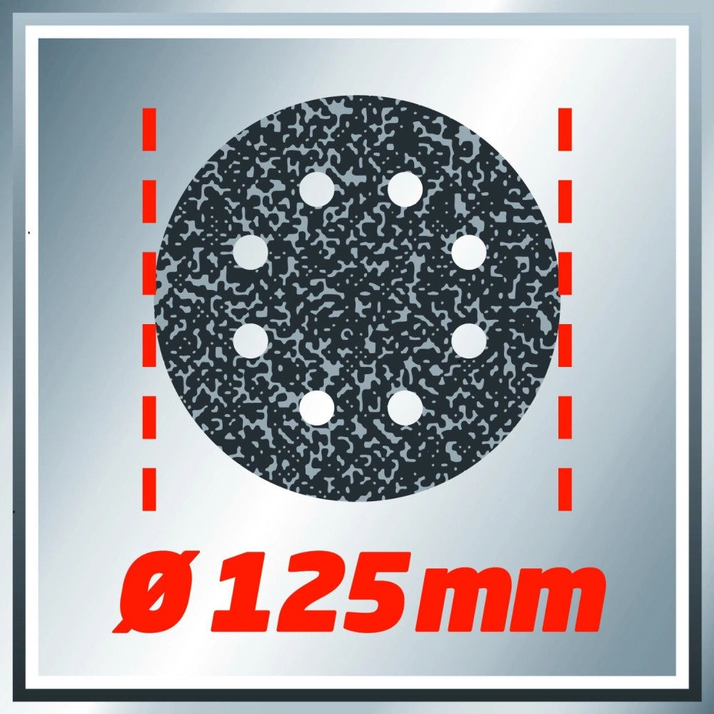 Trade Shop - Levigatrice Roto Orbitale Einhell Tc-rs 38e Scartavetratrice Con Raccoglipolvere -