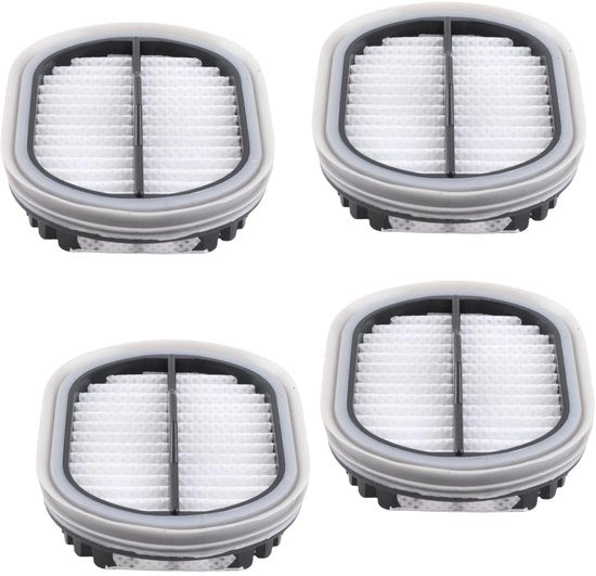 Filtro per aspirapolvere da 4 pezzi Alta Efficienza - Set di filtri per 2.0 Slim/Floor One S5 COMBO - Installazione semplice - Filtri sostituibili - Prolunga la durata dell'aspirapolvere