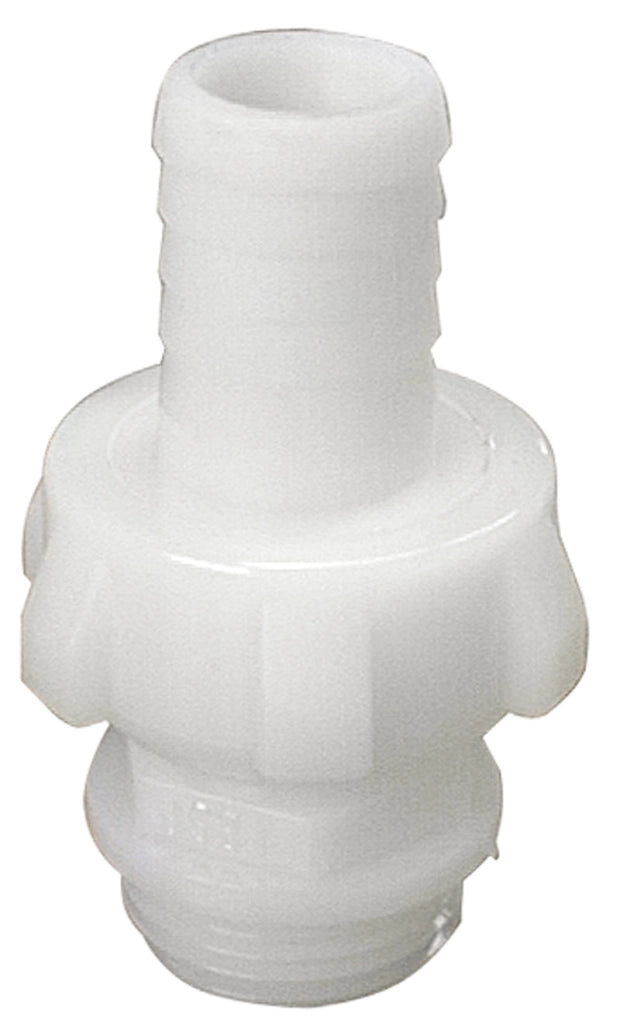 RACCORDO IN NYLON PER POMPE DIRITTO 3PZ. mis. 1.1/4x40