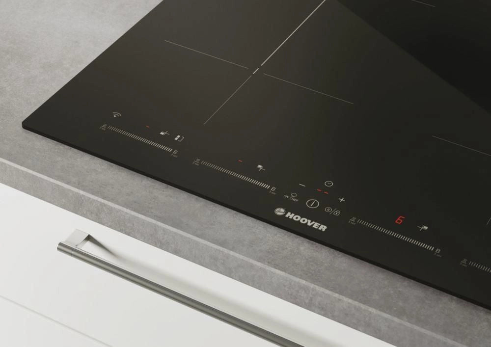 Hoover H-HOB 500 INDUCTION HTPS64MCTTWIFI Nero Da incasso 59 cm Piano cottura a induzione 4 Fornello(i)
