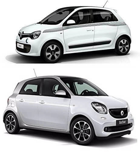 SPRINT03710 , Renault Twingo III dal 2014- , Smart ForFour W453 dal 2015- , (2 Fix RN2)