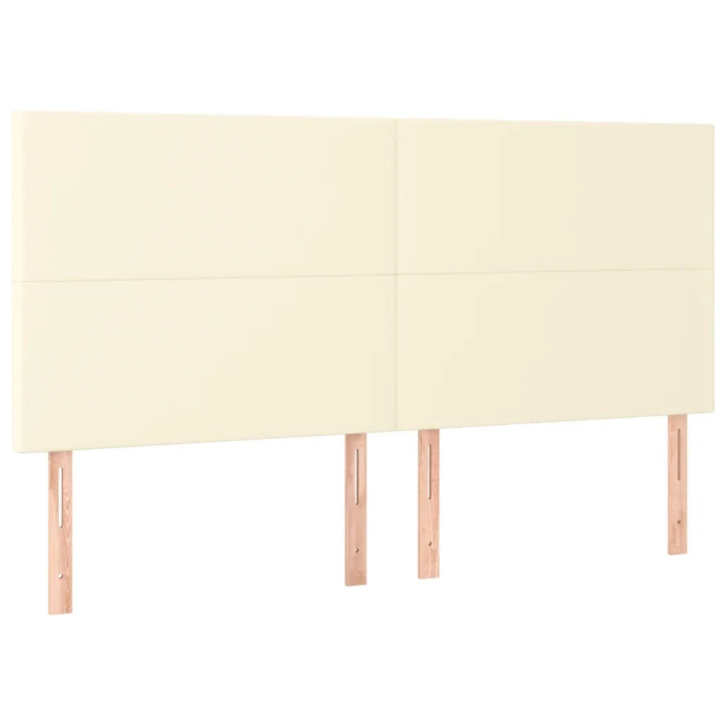 Giroletto a Molle con Materasso Crema 160x200 cm in Similpelle 3132389