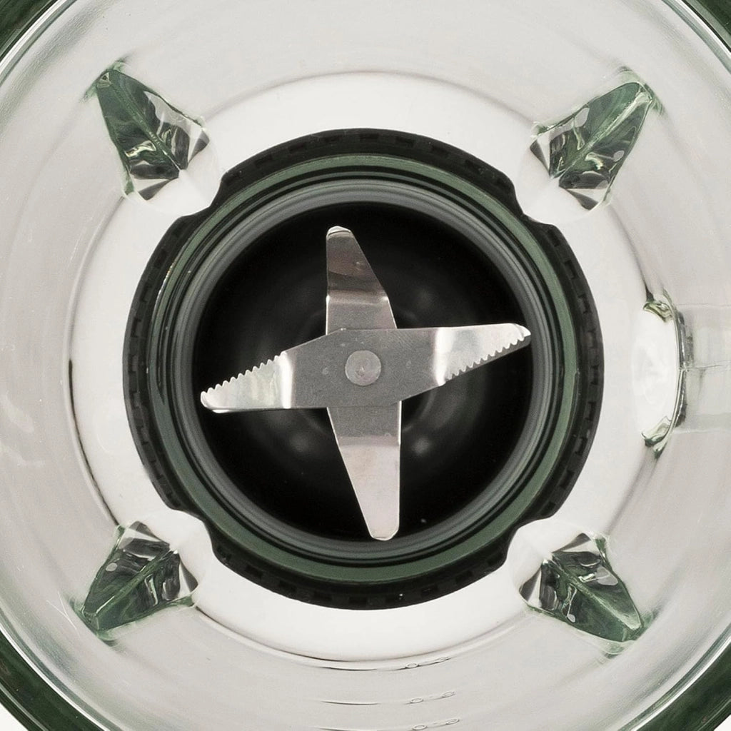 G3 ferrari g20165 frullatore "turbine", 1,5 litri, 1300 w, bicchiere in vetro, 6 lame, velocità variabile, pulse, corpo inox