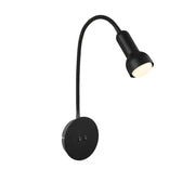 Applique Moderna Seng Metallo Nero 1 Luce E14