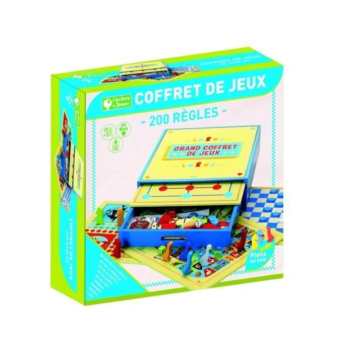 THE PLAYING TREE - 66200 - GRANDE SCATOLA DI GIOCO - 200 REGOLE
