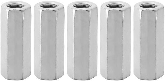 Viti M12 a 6 facce - Alta resistenza - Argento - Alta efficienza - Adatto a diverse applicazioni - M12 x 50