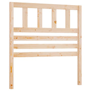 Testiera | Testata per Letto 96x4x100 cm in Legno Massello di Pino