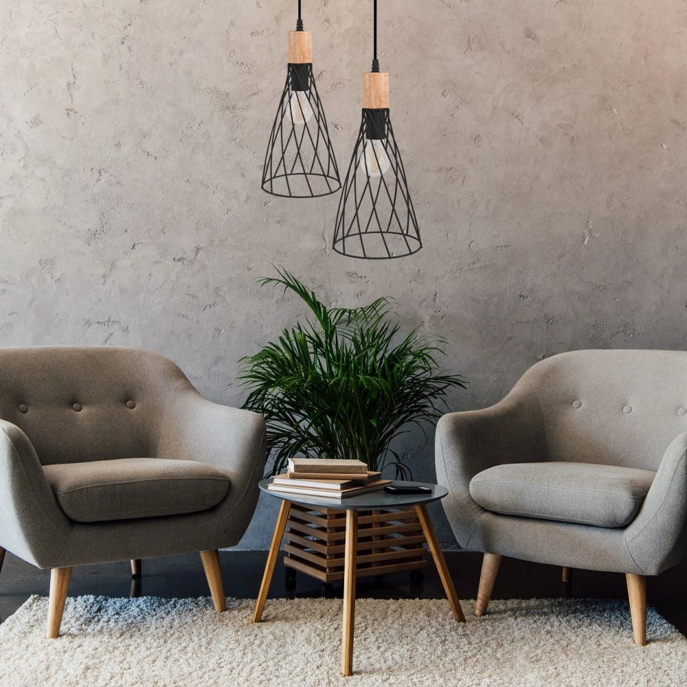 Lampada Da Soffitto APP1268-1CP Black