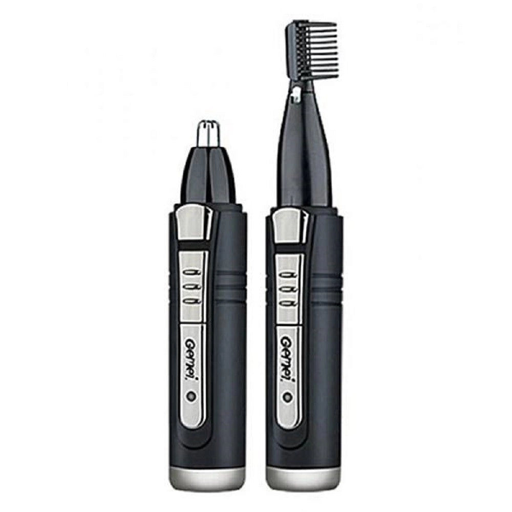 Trade Shop - Trimmer Rifinitore 2 In 1 Elettrico Batteria Ricaricabile Per Barba Naso Gm-3109 -