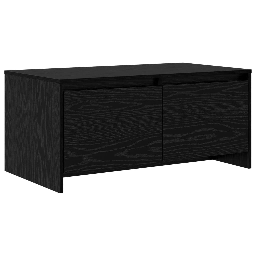 Tavolino da salotto Rovere Nero 90 x 50 x 41.5 cm 8017368