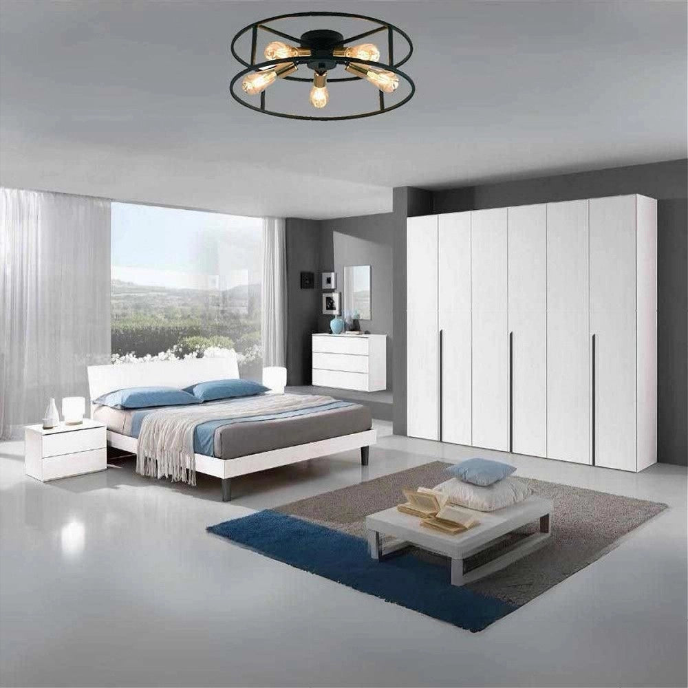 Trade Shop - Plafoniera Lampadario Da Soffitto Circolare Stile Industriale Lampada 5xe27 C71-5 -
