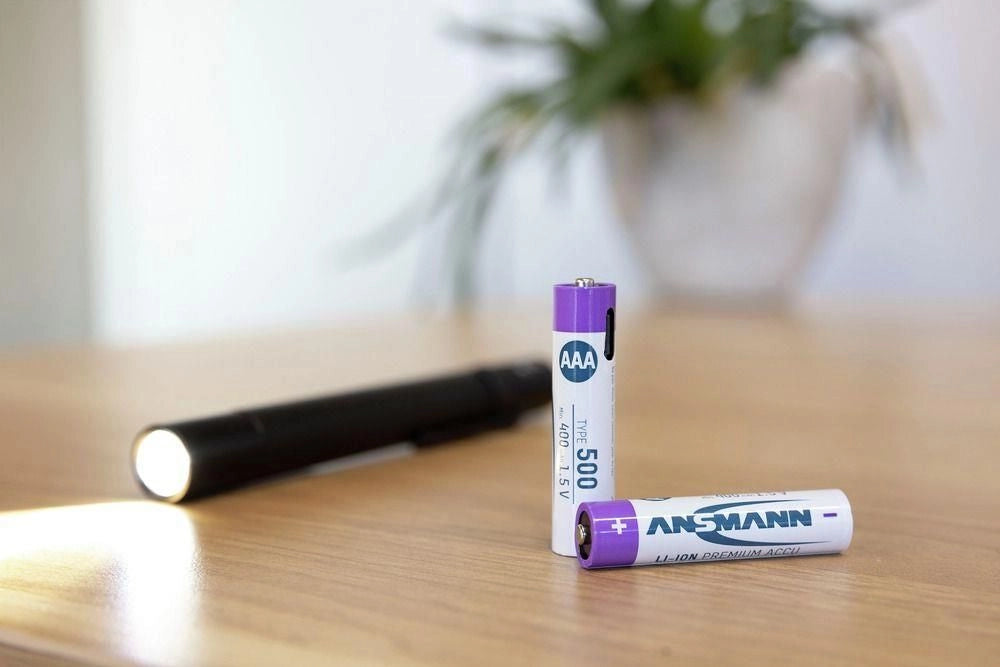 Ansmann 1311-0028 batteria per uso domestico Batteria ricaricabile Mini Stilo AAA Ioni di Litio
